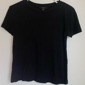Forever21 ribbed black tee!